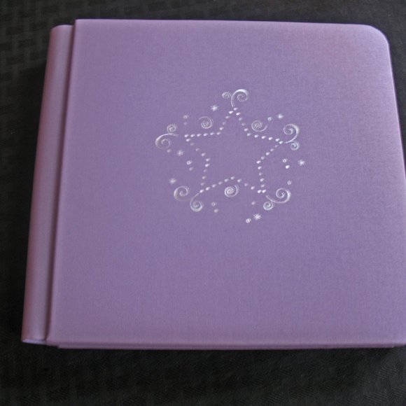 CREATIVE MEMORIES SCRAPBOOK ALBUM 7X7Lavender - Picture 3 of 4